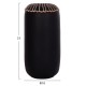 ΕΠΙΤΡΑΠΕΖΙΟ ΔΙΑΚΟΣΜΗΤΙΚΟ ΒΑΖΟ LENNOX HM4675.01S TΕΡΑΚΟΤΑ ΣΕ ΜΑΥΡΟ--Φ18x33Υεκ.