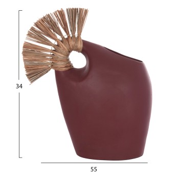 ΕΠΙΤΡΑΠΕΖΙΟ ΔΙΑΚΟΣΜΗΤΙΚΟ ALICA2 HM4671.06 ΒΥΣΣΙΝΙ ΤΕΡΑΚΟΤΑ & GRASS--44x18x50Υεκ.