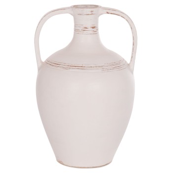 ΔΙΑΚΟΣΜΗΤΙΚΟΣ ΑΜΦΟΡΕΑΣ FEAX HM4676.02L ΛΕΥΚΗ ΤΕΡΑΚΟΤΑ--35x35x58Υεκ.