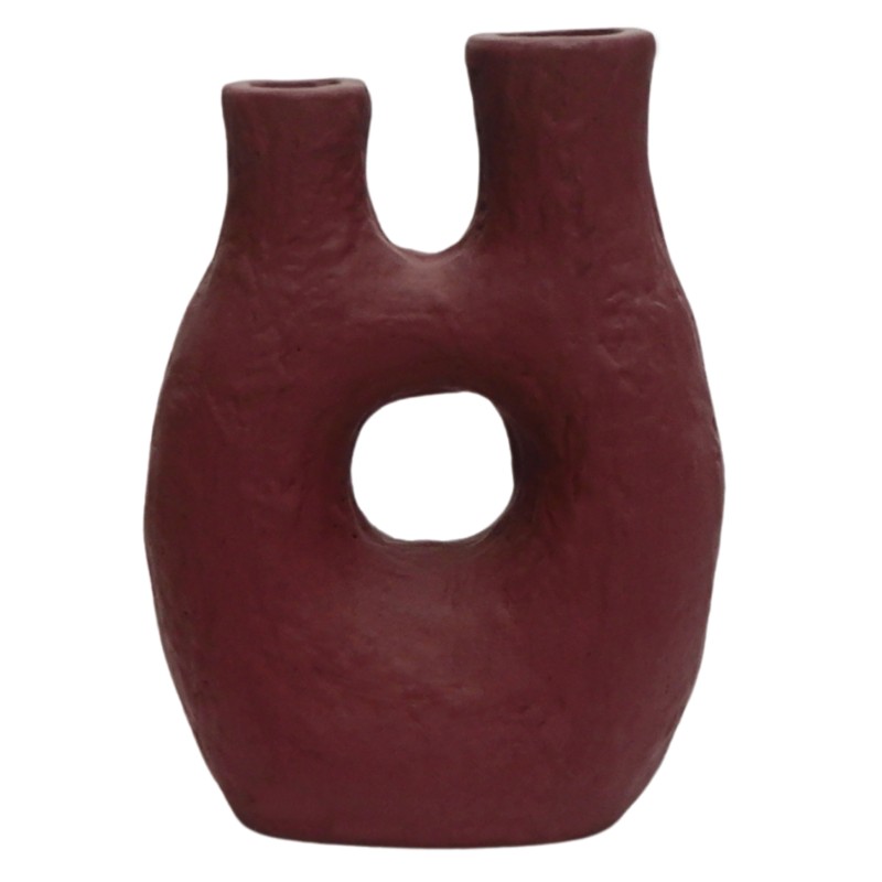 ΕΠΙΤΡΑΠΕΖΙΟ ΔΙΑΚΟΣΜΗΤΙΚΟ ΒΑΖΟ NAMENTIS HM4665.03L ΒΥΣΣΙΝΙ ΤΕΡΑΚΟΤΑ--27x13.5x37Υεκ