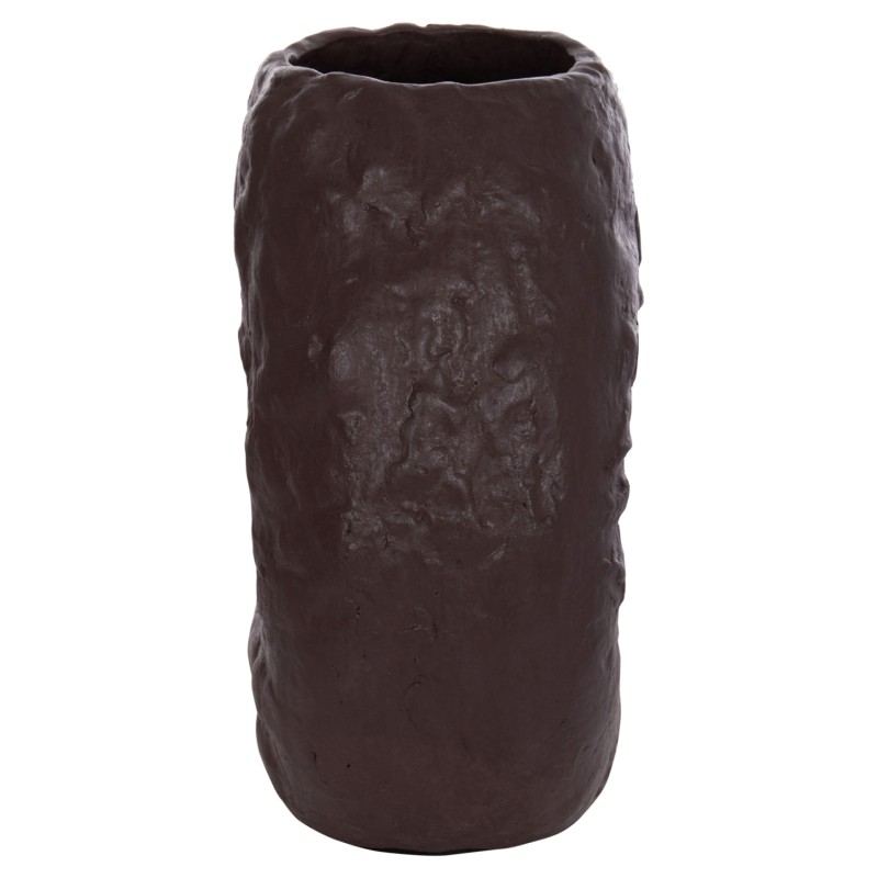 ΕΠΙΤΡΑΠΕΖΙΟ ΔΙΑΚΟΣΜΗΤΙΚΟ ΒΑΖΟ NAMENTIS HM4673.07S ΣΟΚΟΛΑΤΙ ΤΕΡΑΚΟΤΑ--22x13x28Υεκ