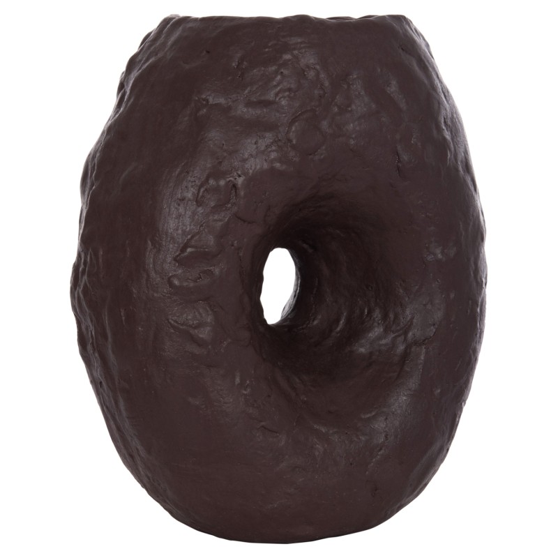 ΕΠΙΤΡΑΠΕΖΙΟ ΔΙΑΚΟΣΜΗΤΙΚΟ ΒΑΖΟ NAMENTIS HM4673.07S ΣΟΚΟΛΑΤΙ ΤΕΡΑΚΟΤΑ--22x13x28Υεκ