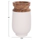 ΔΙΑΚΟΣΜΗΤΙΚΟ ΒΑΖΟ ΔΑΠΕΔΟΥ LINTER HM4662.02S FIBER CEMENT ΛΕΥΚΟ--ΞΥΛΟ ΤΕΑΚ Φ34x60Υεκ. ΔΙΑΚΟΣΜΗΤΙΚΟ ΒΑΖΟ ΔΑΠΕΔΟΥ LINTER HM4662.02S FIBER CEMENT ΛΕΥΚΟ--ΞΥΛΟ ΤΕΑΚ Φ34x60Υεκ.