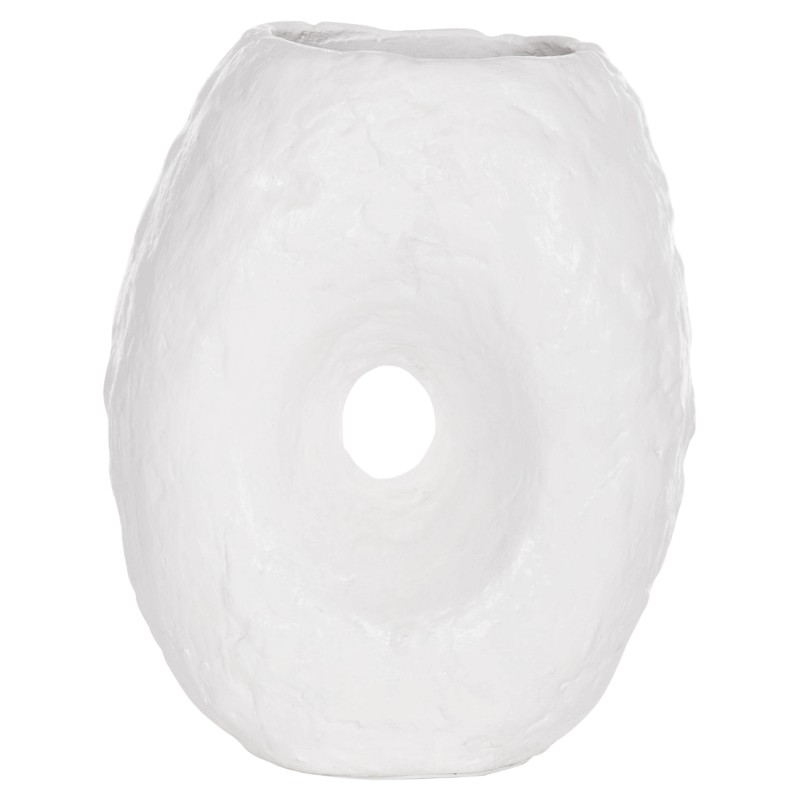 ΕΠΙΤΡΑΠΕΖΙΟ ΔΙΑΚΟΣΜΗΤΙΚΟ ΒΑΖΟ NAMENTIS HM4673.02S ΛΕΥΚΗ ΤΕΡΑΚΟΤΑ--22x13x28Υεκ