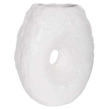 ΕΠΙΤΡΑΠΕΖΙΟ ΔΙΑΚΟΣΜΗΤΙΚΟ ΒΑΖΟ NAMENTIS HM4673.02S ΛΕΥΚΗ ΤΕΡΑΚΟΤΑ--22x13x28Υεκ