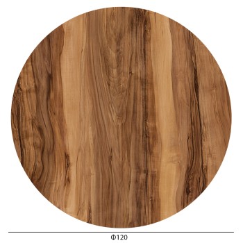 ΕΠΙΦΑΝΕΙΑ ΤΡΑΠΕΖΙΟΥ HPL ΣΤΡΟΓΓΥΛΗ HM6351.30 INDIAN SHEΕSHAM Φ120εκ.