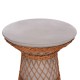 ΒΟΗΘΗΤΙΚΟ ΤΡΑΠΕΖΙ ΣΤΡΟΓΓΥΛΟ DELIA HM18167.03 FIBER CEMENT ΓΚΡΙ & RATTAN Φ40x45Υεκ ΒΟΗΘΗΤΙΚΟ ΤΡΑΠΕΖΙ ΣΤΡΟΓΓΥΛΟ DELIA HM18167.03 FIBER CEMENT ΓΚΡΙ & RATTAN Φ40x45Υεκ