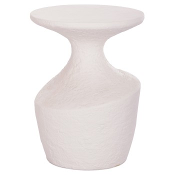 ΤΡΑΠΕΖΙ ΒΟΗΘΗΤΙΚΟ REBON HM18156.02S FIBER CEMENT ΣΕ ΛΕΥΚΟ--Φ27.5x50Υεκ.