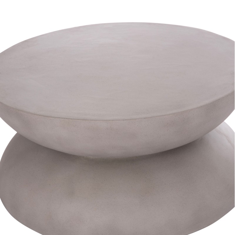 ΤΡΑΠΕΖΙ ΣΑΛΟΝΙΟΥ ANNA HM18158.03 FIBER CEMENT ΣΕ ΓΚΡΙ--Φ92x44.5Υεκ