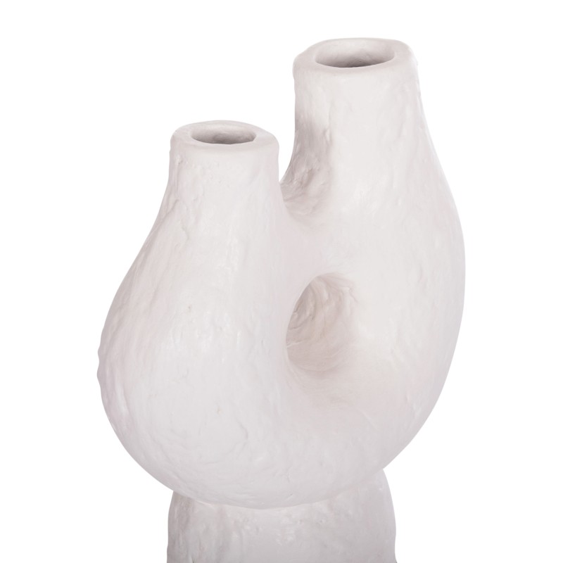 ΣΕΤ 2ΤΜΧ ΕΠΙΤΡΑΠΕΖΙΑ ΔΙΑΚΟΣΜΗΤΙΚΑ ΒΑΖΑ NAMENTIS HM21143.02 ΤΕΡΑΚΟΤΑ ΛΕΥΚΟ & ΒΥΣΣΙΝΙ