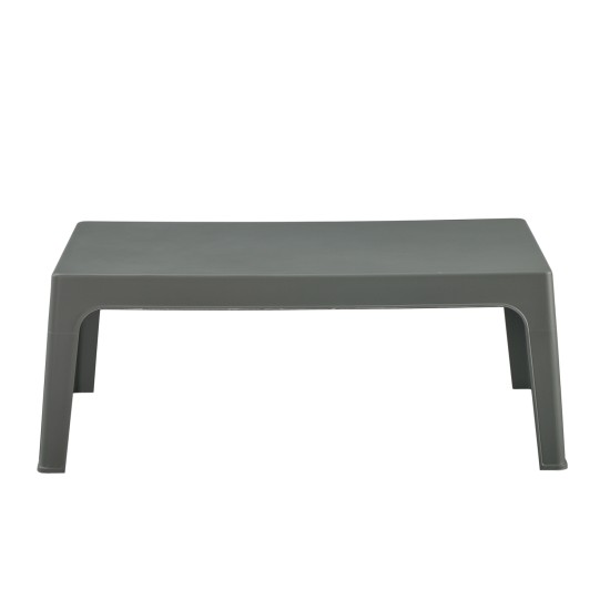 ΤΡΑΠΕΖΑΚΙ ΟΡΘΟΓΩΝΙΟ SLEEK HM6367.05 ΠΟΛΥΠΡΟΠΥΛΕΝΙΟ DARK OLIVE 99x59.5x39.5Υεκ.