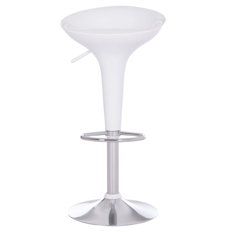 ΣΚΑΜΠΟ ΜΠΑΡ ΠΕΡΙΣΤΡΕΦΟΜΕΝΟ DAISY HM200.22 ABS ΣΕ ΛΕΥΚΟ--ΑΝΑΡΤΗΣΗ 44x38x85Υεκ.