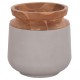ΔΙΑΚΟΣΜΗΤΙΚΟ ΒΑΖΟ ΔΑΠΕΔΟΥ LINTER HM4662.03L FIBER CEMENT ΓΚΡΙ--ΞΥΛΟ ΤΕΑΚ Φ41x47Υ ΔΙΑΚΟΣΜΗΤΙΚΟ ΒΑΖΟ ΔΑΠΕΔΟΥ LINTER HM4662.03L FIBER CEMENT ΓΚΡΙ--ΞΥΛΟ ΤΕΑΚ Φ41x47Υ