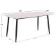 ΤΡΑΠΕΖΙ RAVEN HM18150.01 ΚΕΡΑΜΙΚΟ TOP ΜΕ ΟΨΗ ΛΕΥΚΟ ΜΑΡΜΑΡΟ 160x80x74Υεκ.