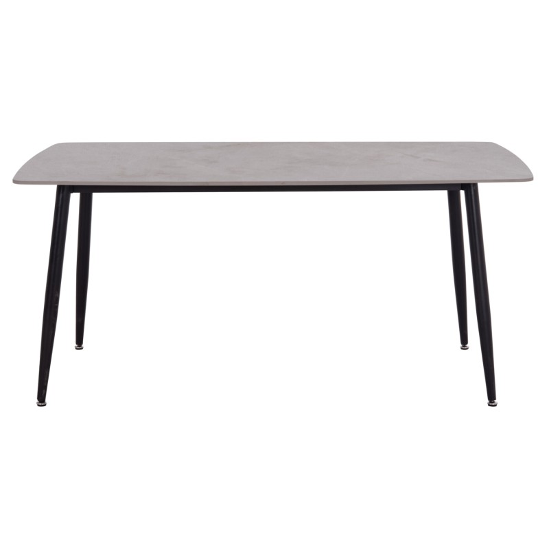 ΤΡΑΠΕΖΙ RAVEN HM18150.13 ΚΕΡΑΜΙΚΟ TOP ΜΕ ΟΨΗ ΓΚΡΙ ΜΑΡΜΑΡΟ 160x80x74Υεκ.