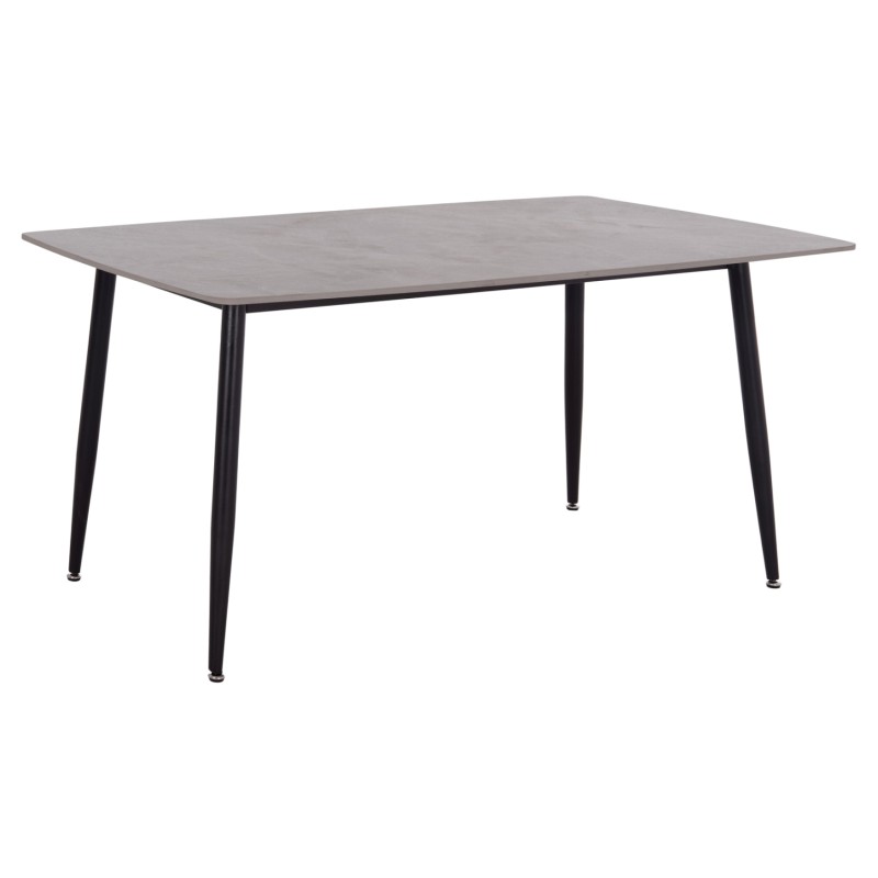 ΤΡΑΠΕΖΙ RAVEN HM18150.13 ΚΕΡΑΜΙΚΟ TOP ΜΕ ΟΨΗ ΓΚΡΙ ΜΑΡΜΑΡΟ 160x80x74Υεκ.