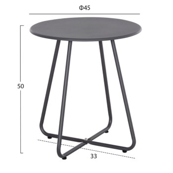 ΣΕΤ LOUNGE 3TMX ΕΞ.ΧΩΡΟΥ PONY HM21193 ΜΕΤΑΛΛΟ ΣΕ ΓΚΡΙ--ΣΥΝΘ.RATTAN ΣΕ ΛΕΥΚΟ-ΜΑΥΡΟ
