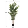ΔΙΑΚΟΣΜΗΤΙΚΟ ΣΥΝΘΕΤΙΚΟ ΦΥΤΟ HM4736 BAMBOO ΣΕ ΓΛΑΣΤΡΑ 20x95x180Υεκ.