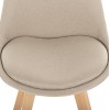 ΣΕΤ ΤΡΑΠΕΖΑΡΙΑΣ 5ΤΜΧ VEGAS HM21180 MDF TOP ΣΕ ΦΥΣΙΚΟ--ΥΦΑΣΜΑ ΜΠΕΖ