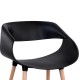 ΣΕΤ ΤΡΑΠΕΖΑΡΙΑΣ 5ΤΜΧ MAGGIE HM21187 MDF TOP & ΠΟΛΥΠΡΟΠΥΛΕΝΙΟ ΣΕ ΜΑΥΡΟ ΧΡΩΜΑ