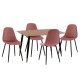ΣΕΤ ΤΡΑΠΕΖΑΡΙΑΣ 5ΤΜΧ ALIZA HM21201 MDF TOP-ΒΕΛΟΥΔΟ ΣΑΠΙΟ ΜΗΛΟ & ΜΕΤΑΛΛΟ ΜΑΥΡΟ ΣΕΤ ΤΡΑΠΕΖΑΡΙΑΣ 5ΤΜΧ ALIZA HM21201 MDF TOP-ΒΕΛΟΥΔΟ ΣΑΠΙΟ ΜΗΛΟ & ΜΕΤΑΛΛΟ ΜΑΥΡΟ