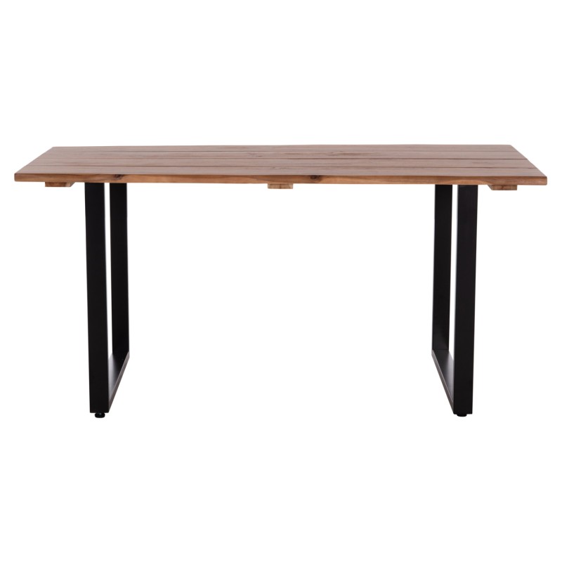 ΤΡΑΠΕΖΙ ΤΡΑΠΕΖΑΡΙΑΣ FRIGGO HM6375.02 ΞΥΛΟ ΑΚΑΚΙΑΣ ΠΑΧΟΣ ΕΠΙΦΑΝΕΙΑΣ 2,6εκ- 160x80x76Υ