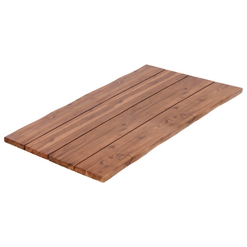 ΕΠΙΦΑΝΕΙΑ ΤΡΑΠΕΖΙΟΥ ΟΡΘΟΓΩΝΙΑ ΑΠΟ ΜΑΣΙΦ ΞΥΛΟ ΑΚΑΚΙΑΣ HM6302.01--160x80x3.5(πάχος)εκ