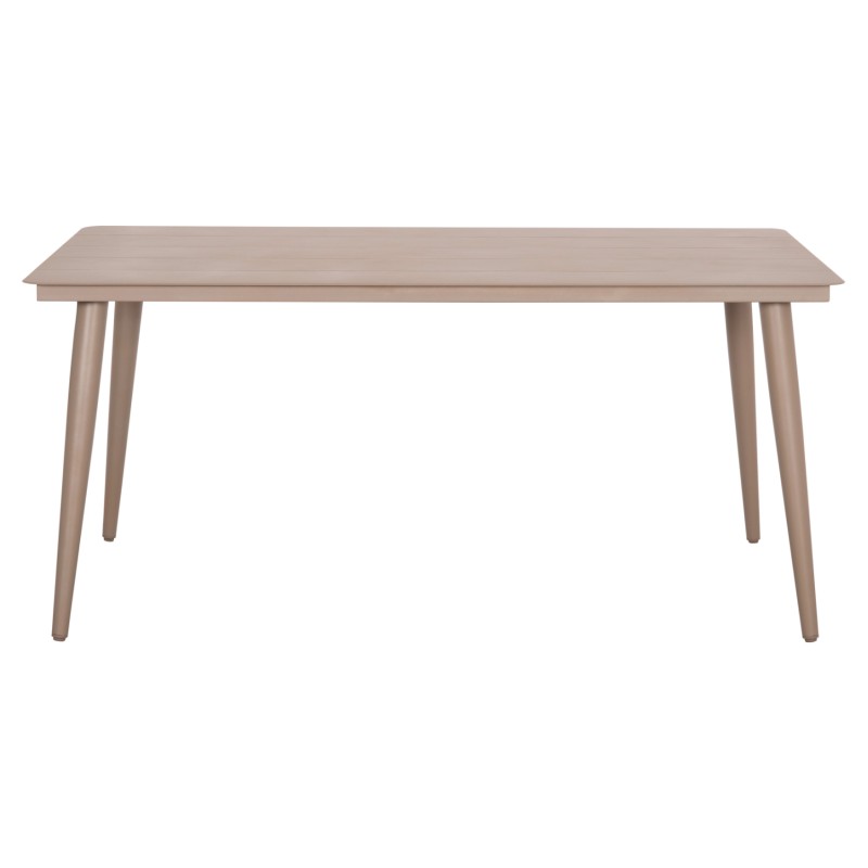 ΤΡΑΠΕΖΙ ΑΛΟΥΜΙΝΙΟΥ ΟΡΘΟΓΩΝΙΟ HIGER HM6291.04 ΚΑΠΟΥΤΣΙΝΟ 160x90x78Υεκ.