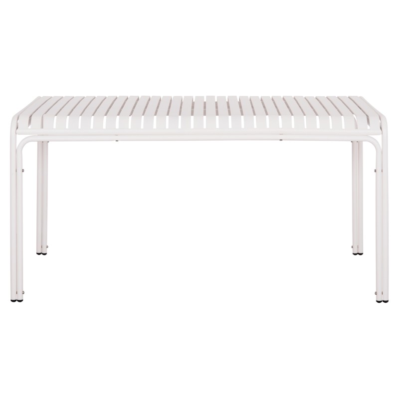 ΤΡΑΠΕΖΙ ΑΛΟΥΜΙΝΙΟΥ RACHEL HM6339.02 ΛΕΥΚΟ 150x80x75Υεκ.