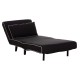 ΠΟΛΥΘΡΟΝΑ ΚΡΕΒΑΤΙ BRAXTON HM8425.03 ΜΑΥΡΟ ΥΦΑΣΜΑ 78x88x78Υεκ.