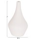 ΕΠΙΤΡΑΠΕΖΙΟ ΔΙΑΚΟΣΜΗΤΙΚΟ ΒΑΖΟ DENI HM4663.02S FIBER CEMENT ΣΕ ΛΕΥΚΟ--Φ15x27Υεκ.