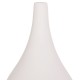 ΕΠΙΤΡΑΠΕΖΙΟ ΔΙΑΚΟΣΜΗΤΙΚΟ ΒΑΖΟ DENI HM4663.02S FIBER CEMENT ΣΕ ΛΕΥΚΟ--Φ15x27Υεκ.