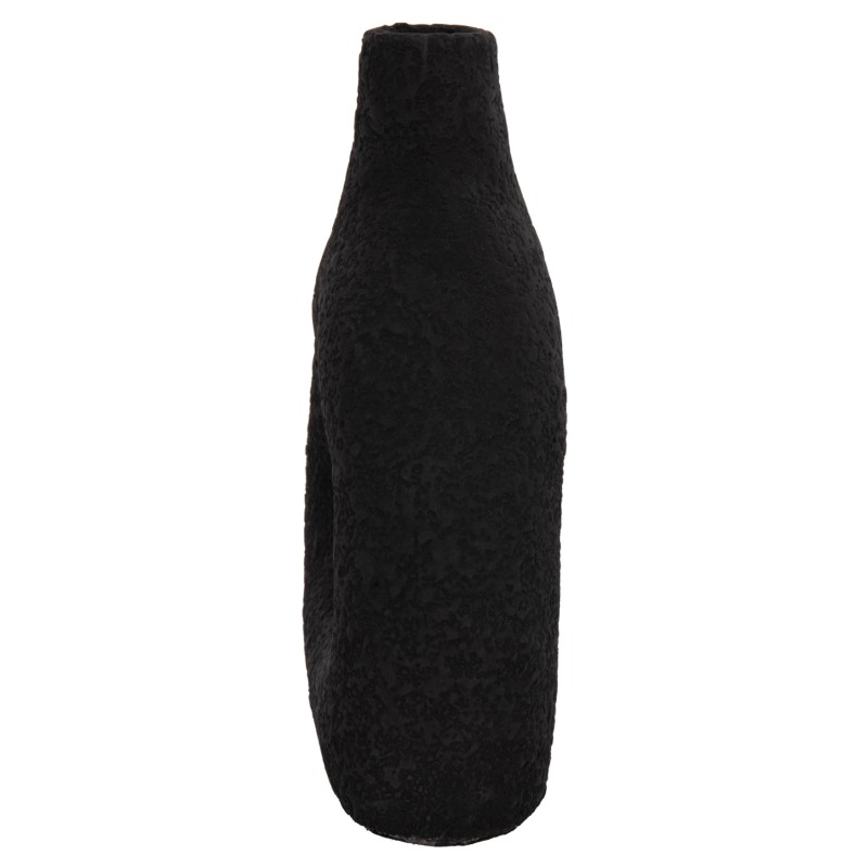 ΕΠΙΤΡΑΠΕΖΙΟ ΔΙΑΚΟΣΜΗΤΙΚΟ ΒΑΖΟ DECANT HM4667.01Μ ΤΕΡΑΚΟΤΑ ΣΕ ΜΑΥΡΟ--17x6.5x20Υεκ.