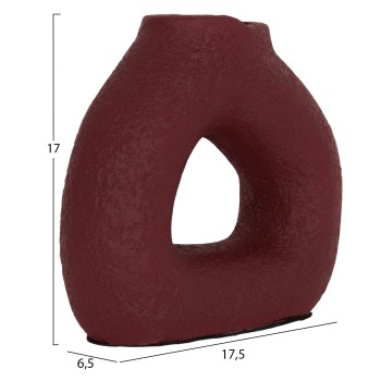 ΕΠΙΤΡΑΠΕΖΙΟ ΔΙΑΚΟΣΜΗΤΙΚΟ ΒΑΖΟ DECANT HM4667.06S ΤΕΡΑΚΟΤΑ ΣΕ ΒΥΣΣΙΝΙ--17.5x6.5x17Υεκ.