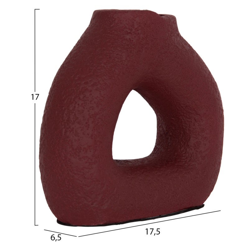 ΕΠΙΤΡΑΠΕΖΙΟ ΔΙΑΚΟΣΜΗΤΙΚΟ ΒΑΖΟ DECANT HM4667.06S ΤΕΡΑΚΟΤΑ ΣΕ ΒΥΣΣΙΝΙ--17.5x6.5x17Υεκ.