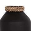 ΕΠΙΤΡΑΠΕΖΙΟ ΔΙΑΚΟΣΜΗΤΙΚΟ ΒΑΖΟ CAMMER HM4687.01XS ΤΕΡΑΚΟΤΑ ΣΕ ΜΑΥΡΟ--Φ16x15Υεκ.