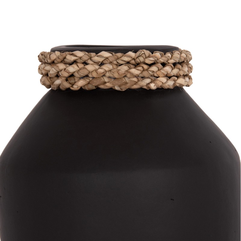 ΕΠΙΤΡΑΠΕΖΙΟ ΔΙΑΚΟΣΜΗΤΙΚΟ ΒΑΖΟ CAMMER HM4687.01XS ΤΕΡΑΚΟΤΑ ΣΕ ΜΑΥΡΟ--Φ16x15Υεκ.