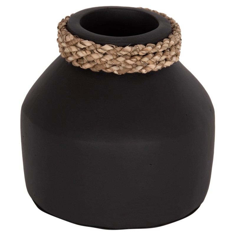 ΕΠΙΤΡΑΠΕΖΙΟ ΔΙΑΚΟΣΜΗΤΙΚΟ ΒΑΖΟ CAMMER HM4687.01XS ΤΕΡΑΚΟΤΑ ΣΕ ΜΑΥΡΟ--Φ16x15Υεκ.