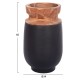 ΔΙΑΚΟΣΜΗΤΙΚΑ ΒΑΖΑ ΔΑΠΕΔΟΥ 2ΤΜΧ LINTER HM21140.01 FIBER CEMENT ΜΑΥΡΟ-ΞΥΛΟ ΤΕΑΚ 47Υ & 60Υεκ ΔΙΑΚΟΣΜΗΤΙΚΑ ΒΑΖΑ ΔΑΠΕΔΟΥ 2ΤΜΧ LINTER HM21140.01 FIBER CEMENT ΜΑΥΡΟ-ΞΥΛΟ ΤΕΑΚ 47Υ & 60Υεκ