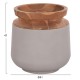 ΔΙΑΚΟΣΜΗΤΙΚΑ ΒΑΖΑ ΔΑΠΕΔΟΥ 2ΤΜΧ LINTER HM21140.03 FIBER CEMENT ΓΚΡΙ-ΞΥΛΟ ΤΕΑΚ 47Υ & 60Υεκ