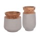 ΔΙΑΚΟΣΜΗΤΙΚΑ ΒΑΖΑ ΔΑΠΕΔΟΥ 2ΤΜΧ LINTER HM21140.03 FIBER CEMENT ΓΚΡΙ-ΞΥΛΟ ΤΕΑΚ 47Υ & 60Υεκ
