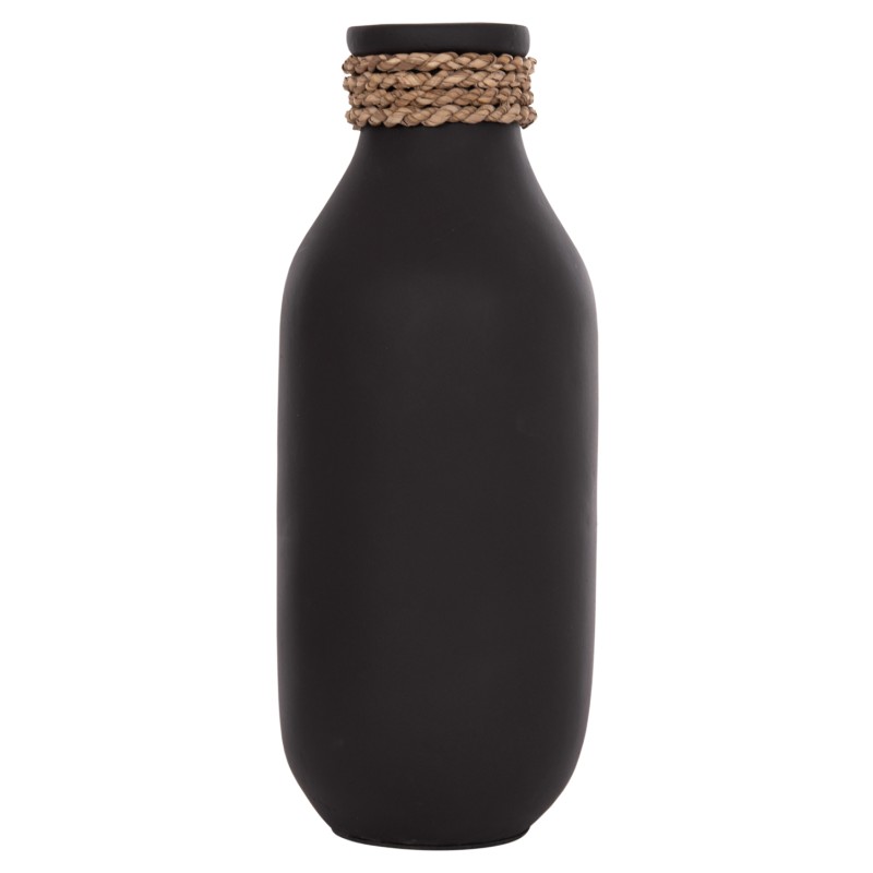 ΕΠΙΤΡΑΠΕΖΙΟ ΔΙΑΚΟΣΜΗΤΙΚΟ ΒΑΖΟ CAMMER HM4687.01M ΤΕΡΑΚΟΤΑ ΣΕ ΜΑΥΡΟ--Φ13x34Υεκ.