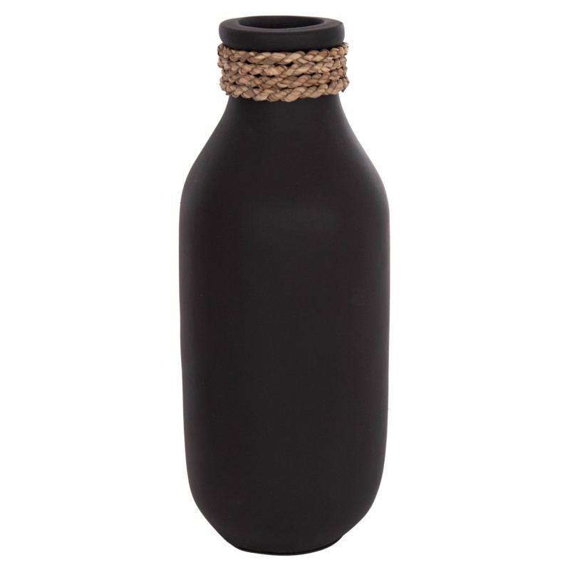 ΕΠΙΤΡΑΠΕΖΙΟ ΔΙΑΚΟΣΜΗΤΙΚΟ ΒΑΖΟ CAMMER HM4687.01M ΤΕΡΑΚΟΤΑ ΣΕ ΜΑΥΡΟ--Φ13x34Υεκ.