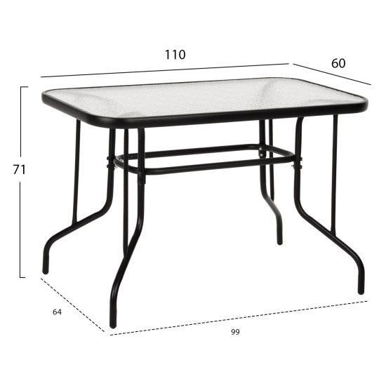 ΣΕΤ ΤΡΑΠΕΖΑΡΙΑΣ 5ΤΜΧ ADAM HM21219.01 ΚΑΡΕΚΛΕΣ ΜΕΤΑΛΛΙΚΕΣ & ΤΡΑΠΕΖΙ 110x60 ΜΑΥΡΟ ΣΕΤ ΤΡΑΠΕΖΑΡΙΑΣ 5ΤΜΧ ADAM HM21219.01 ΚΑΡΕΚΛΕΣ ΜΕΤΑΛΛΙΚΕΣ & ΤΡΑΠΕΖΙ 110x60 ΜΑΥΡΟ