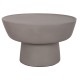 ΤΡΑΠΕΖΙ ΣΑΛΟΝΙΟΥ PIRSON HM18155.03 FIBER CEMENT ΣΕ ΓΚΡΙ--Φ60x36Υεκ.