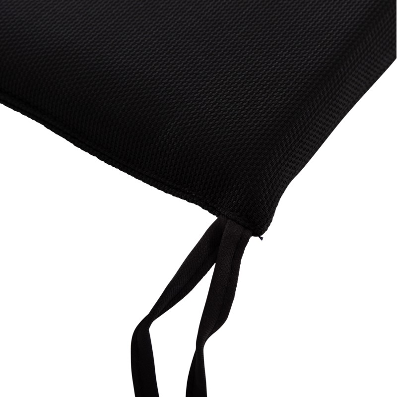 ΜΑΞΙΛΑΡΙ ΚΑΡΕΚΛΑΣ BOGI HM6240 TEXTILENE ΣΕ ΜΑΥΡΟ ΧΡΩΜΑ--43x41x3.5(πάχος)εκ.