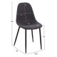 ΣΕΤ ΤΡΑΠΕΖΑΡΙΑΣ 5ΤΜΧ RAVEN HM21068.02 ΚΕΡΑΜΙΚΟ TOP ΜΑΥΡΟ ΜΑΡΜΑΡΟ--ΓΚΡΙ ΥΦΑΣΜΑ