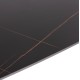 ΣΕΤ ΤΡΑΠΕΖΑΡΙΑΣ 5ΤΜΧ RAVEN HM21069.02 ΚΕΡΑΜΙΚΟ TOP ΜΑΥΡΟ ΜΑΡΜΑΡΟ & 4 ΚΑΡΕΚΛΕΣ