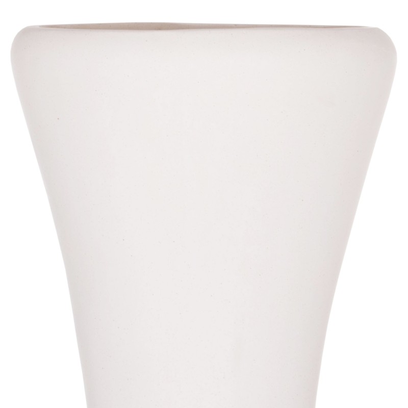 ΔΙΑΚΟΣΜΗΤΙΚΟ ΒΑΖΟ ΔΑΠΕΔΟΥ NEBULA HM4660.02L FIBER CEMENT ΛΕΥΚΟ--ΞΥΛΟ ΤΕΑΚ Φ45x172Υεκ