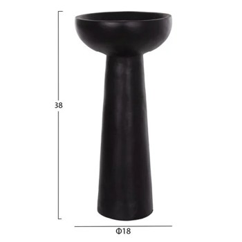 ΣΕΤ 3 ΕΠΙΤΡΑΠΕΖΙΑ ΔΙΑΚΟΣΜΗΤΙΚΑ ΒΑΖΑ LEKKAN ΗΜ21142.02 ΤΕΡΑΚΟΤΑ ΣΕ ΛΕΥΚΟ & ΜΑΥΡΟ